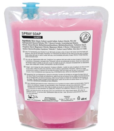 Sapone liquido in ricarica
